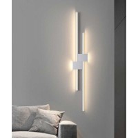 60  Cm Modern LED Floor Lamp Stylish And Functional, Acyrl White Color